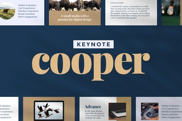 Cooper — Keynote Presentation Template
