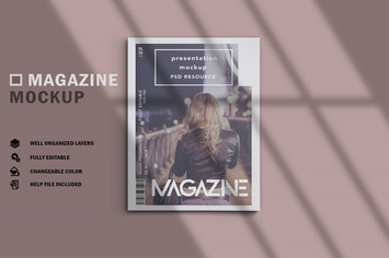 Magazine Mockup V.1