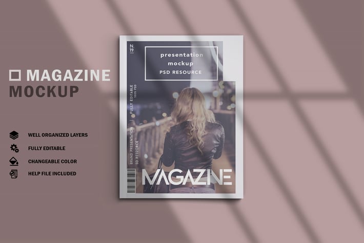 Magazine Mockup V.1