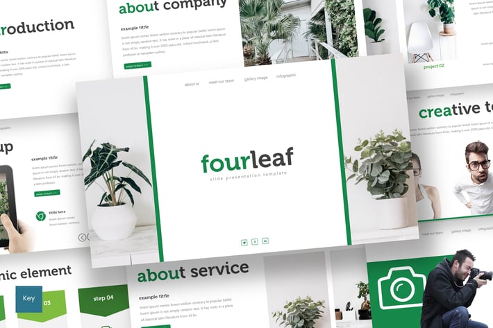 Fourleaf - Keynote Template