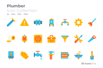 Plumber Color Icon