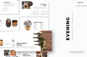 Evening Party - Powerpoint Template