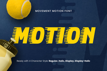 Motion Font