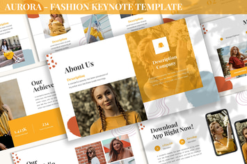Aurora - Fashion Keynote Template