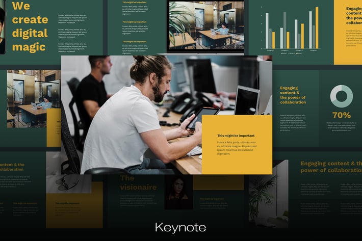 Vusha - Digital Analyst Keynote Template