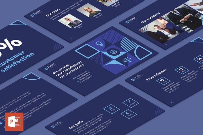 Law Company PowerPoint Presentation Template