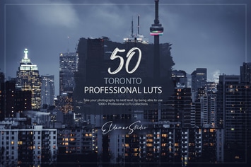 50 Toronto LUTs and Presets Pack