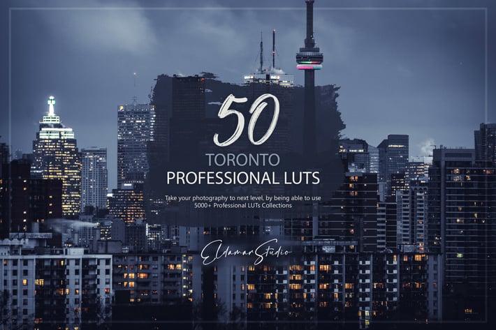 50 Toronto LUTs and Presets Pack