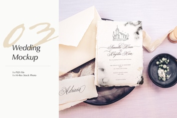 Wedding Photo Mockup 03