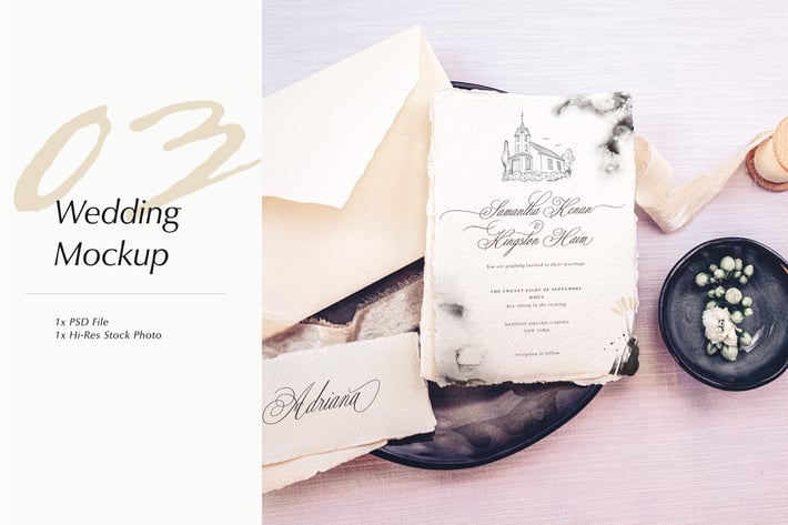 Wedding Photo Mockup 03