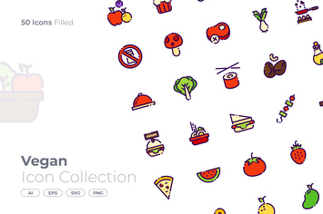 Vegan Filled Icon