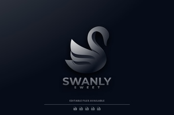 Swan Gradient Logo