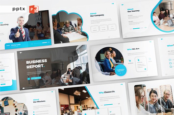 BUSINESS REPORT - Powerpoint  V257