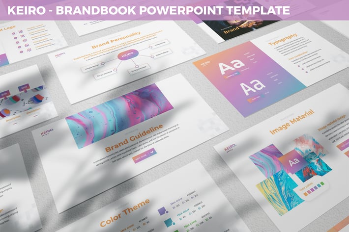 Keiro - BrandBook Powerpoint Template