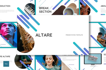 Altare - Musical Instrument Keynote Template