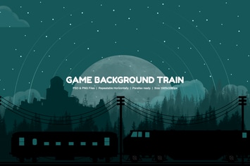 Game Background Train