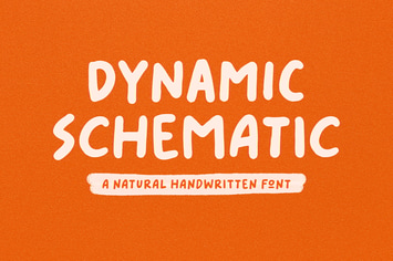 Dynamic Schematic Font