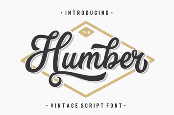 The Humber - Vintage Bold Script Font