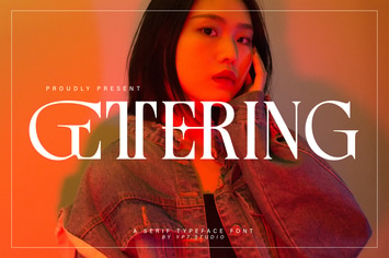 Serif Unique Display Font