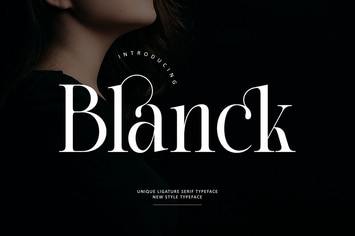 Blanck Modern Ligature Serif