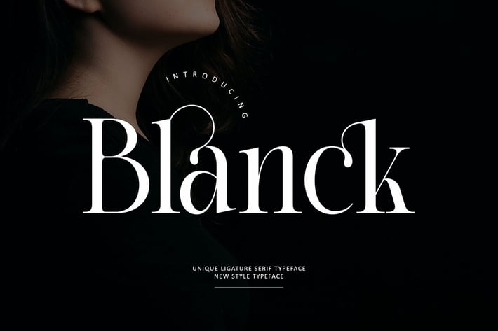 Blanck Modern Ligature Serif