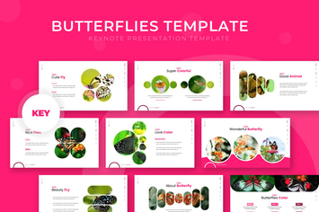 Butterflies - Keynote Template