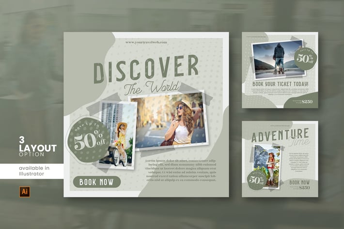 Travel Social Media Post