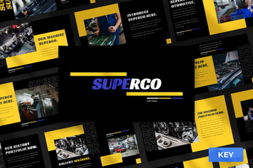 Superco - Keynote Presentation Template