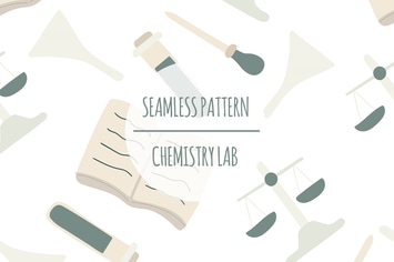 Chemistry Lab – Seamless Pattern