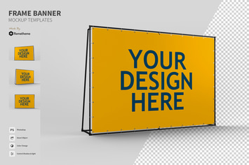 Frame Ads Banner vol.01 - Mockup