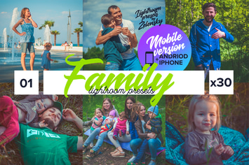 Family Mobile Lightroom Presets by Zelensky