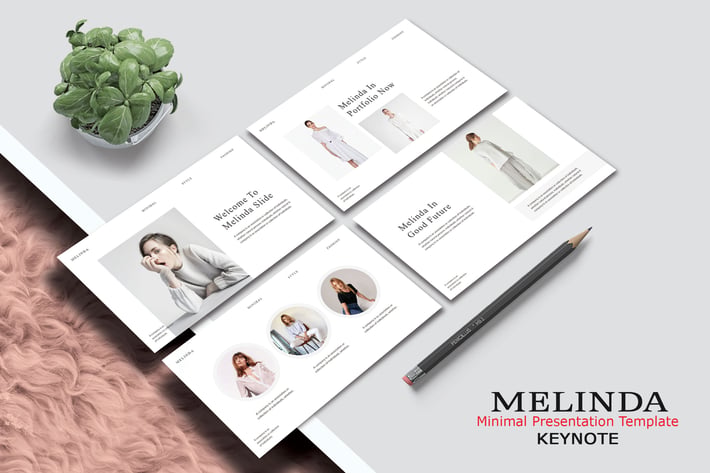 MELINDA - Minimals Keynote Template