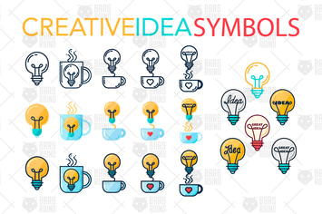 Creative Idea Symbols