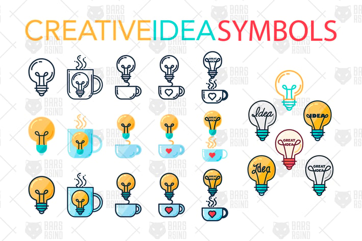 Creative Idea Symbols