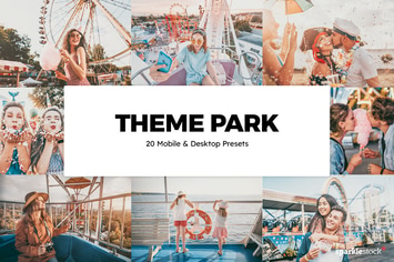 20 Theme Park Lightroom Presets & LUTs