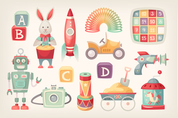 Retro toys for kids
