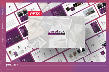 Purplack Creative Purple Business Presentation