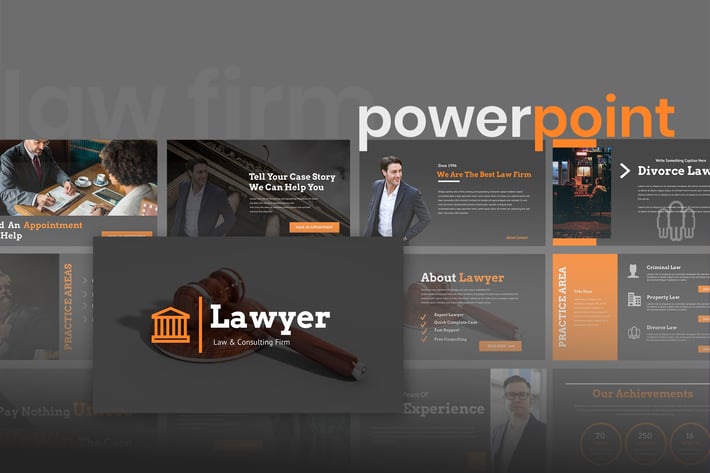 Lawyero - Law & Firm Powerpoint Presentation