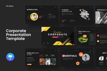 Business Streaming Agency Presentation Template