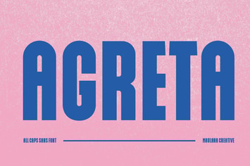 Agreta Sans Display Font
