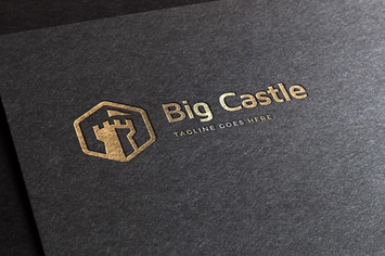 Big Castle Logo Template