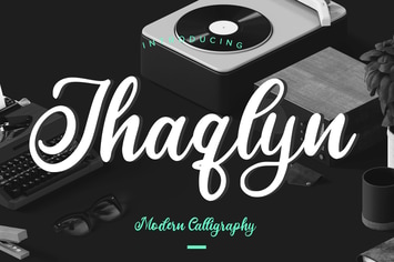 Jhaqlyn Modern Advertisement Font