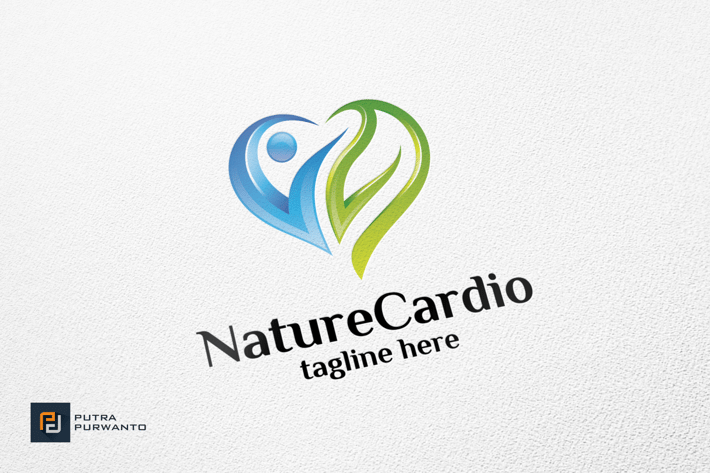 Nature Cardio - Logo Template