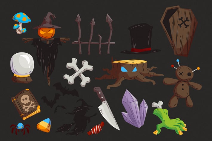 Halloween Elements Collection #03