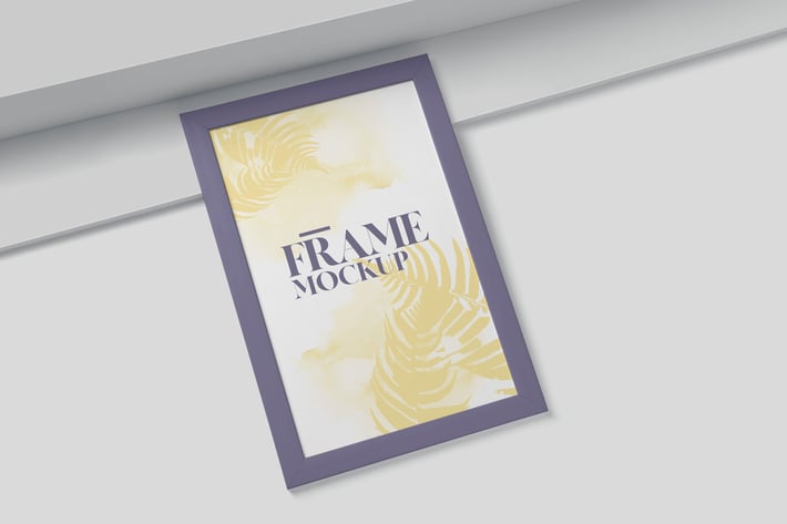 Rectangle & Square Wood Frame Mockup Set