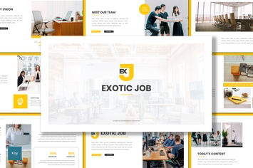 Exotic Job - Business Keynote Template
