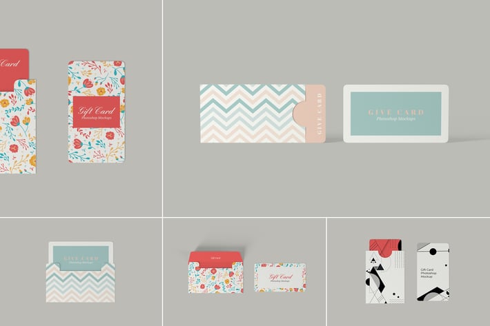 Multipurpose Holder and Card Mockups