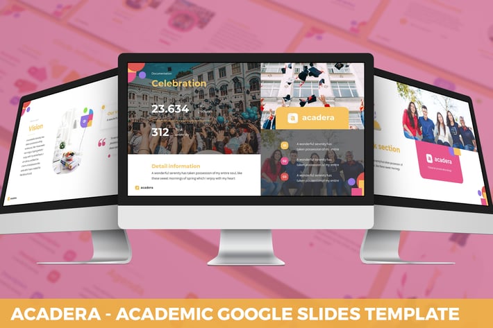 Acadera - Academic Google Slides Template