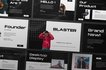 Blaster Urban Keynote Presentation Template