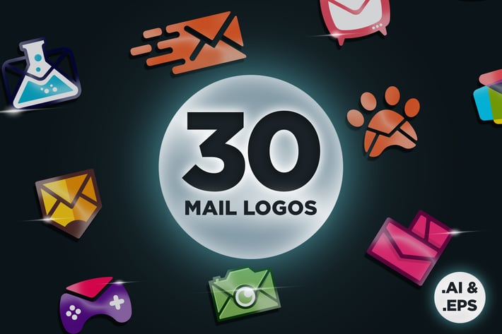 30 Modern Clever Email Themed Logo